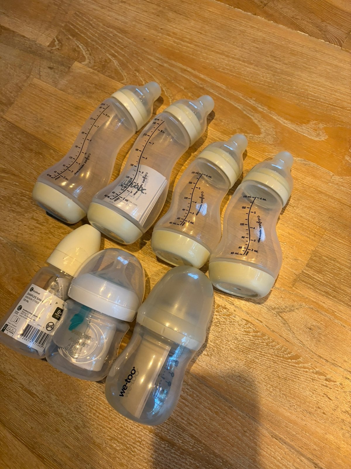 NIEUWE flessen Difrax, Philips Avent, We-too, Kruidvat, Kinderen en Baby's, Ophalen of Verzenden, Nieuw, Overige typen