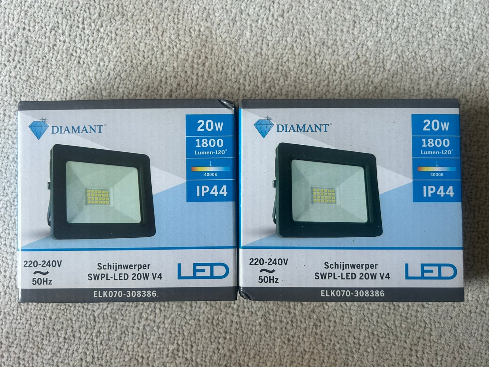 Schijnwerpers, Ophalen, Nieuw, 50 tot 200 watt, Lamp