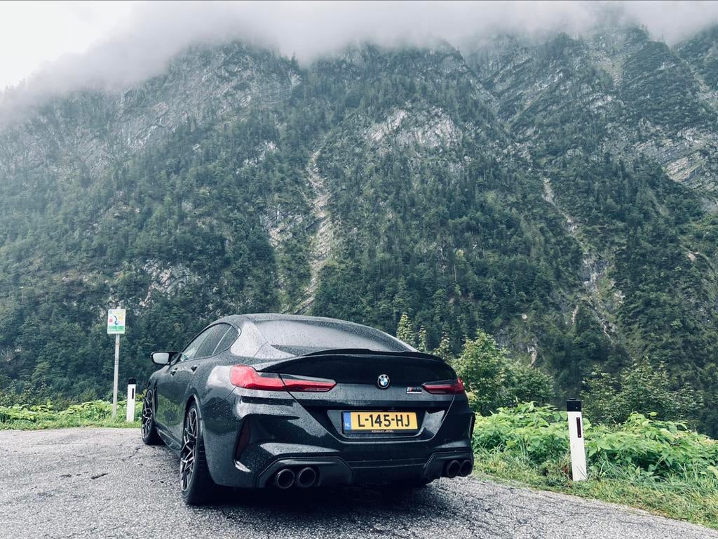 BMW 8-Serie Gran Coupé M8 600pk Aut 2019 Zwart, Auto's, Automaat, 4395 cc, Zwart, Leder