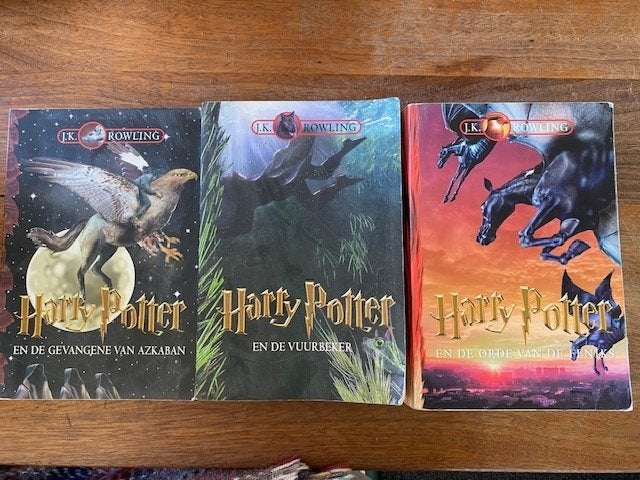 Harry Potter boeken, Boeken, Ophalen, Gelezen, JK Rowling