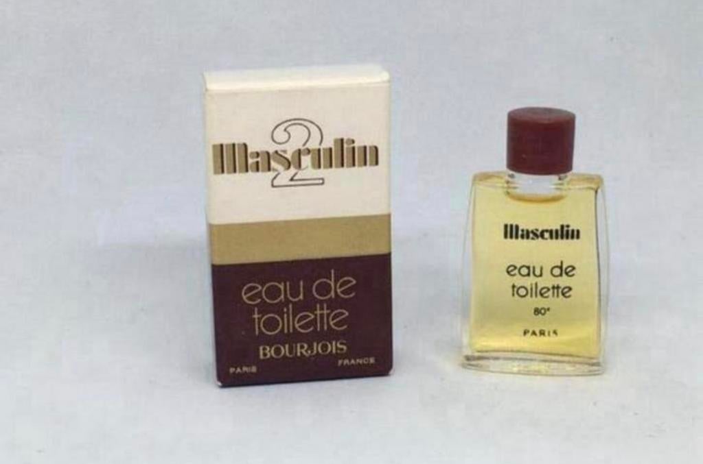 Masculin 2 van Bourgois parfum miniatuur, Ophalen of Verzenden, Nieuw, Miniatuur, Gevuld