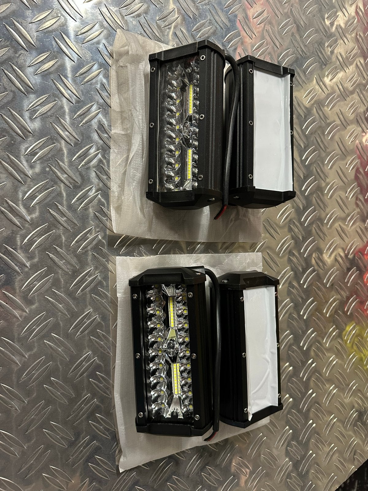 4x LED Verstralers voor Offroad, Carbagerun of Werkbus, Ophalen of Verzenden, Nieuw