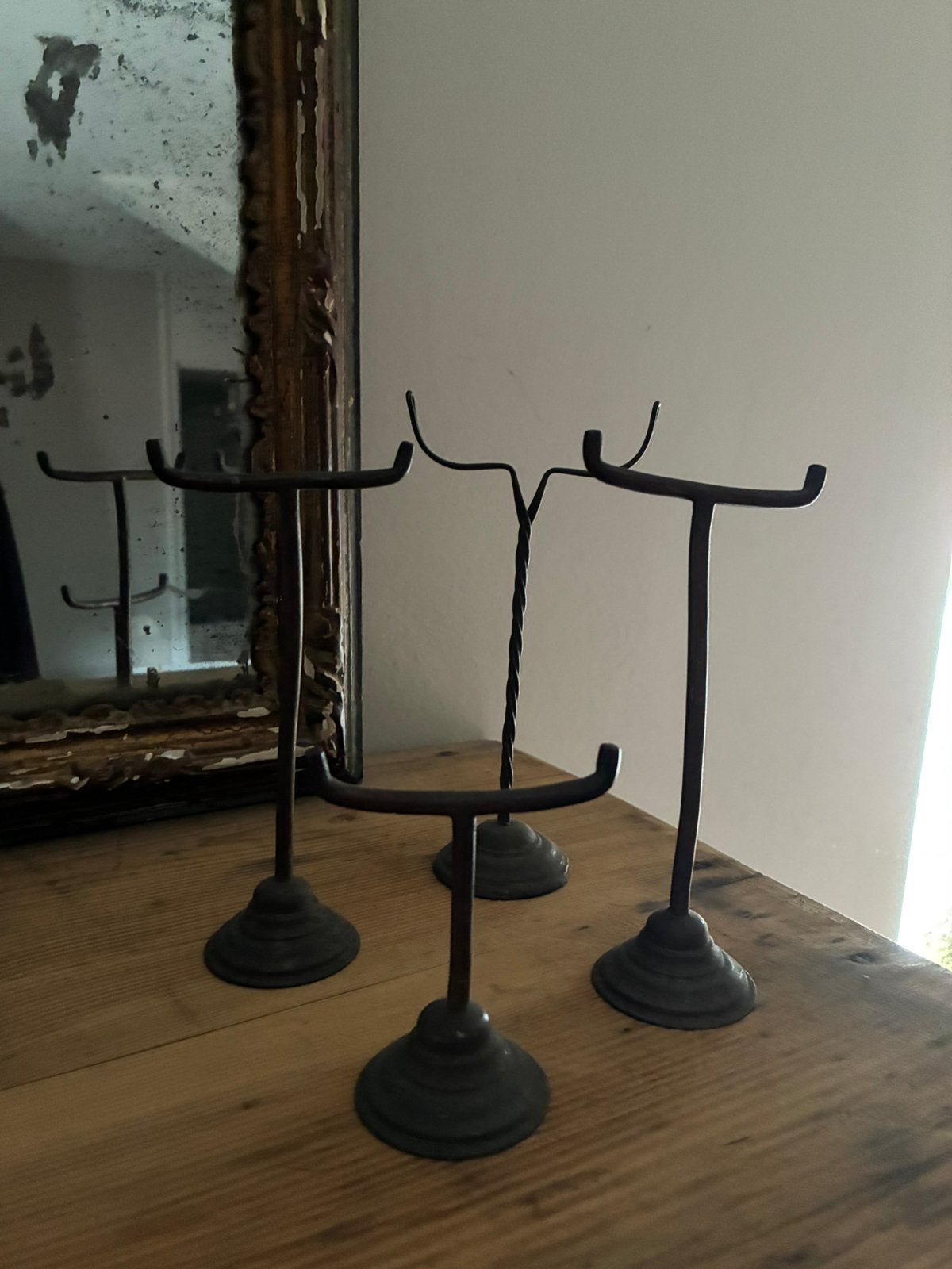 Set antieke schoenen standaards, Ophalen of Verzenden