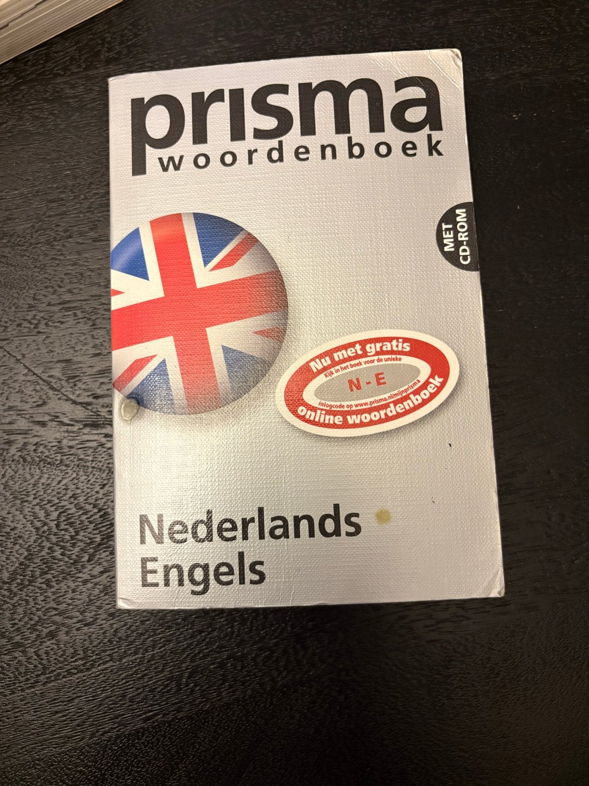 Prisma Woordenboek Nederlands-Engels met CD-ROM, Boeken, Ophalen, Zo goed als nieuw, Prisma of Spectrum, Nederlands