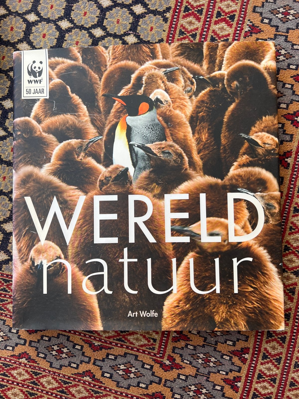 Wereld Natuur - WWF 50 Jaar - Art Wolfe, Boeken, Natuur, Zo goed als nieuw, Natuur algemeen, Ophalen of Verzenden