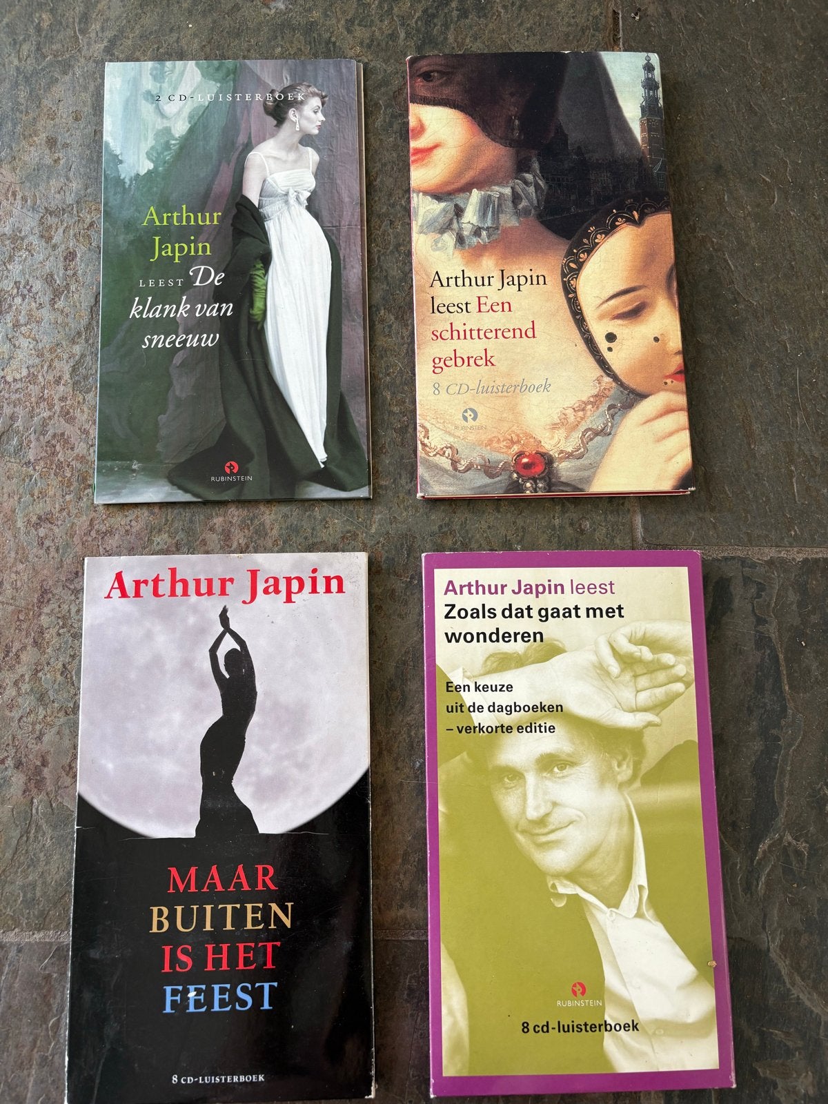 Arthur Japin luisterboeken collectie (4 stuks), Boeken, Luisterboeken, Ophalen of Verzenden, Cd, Volwassene