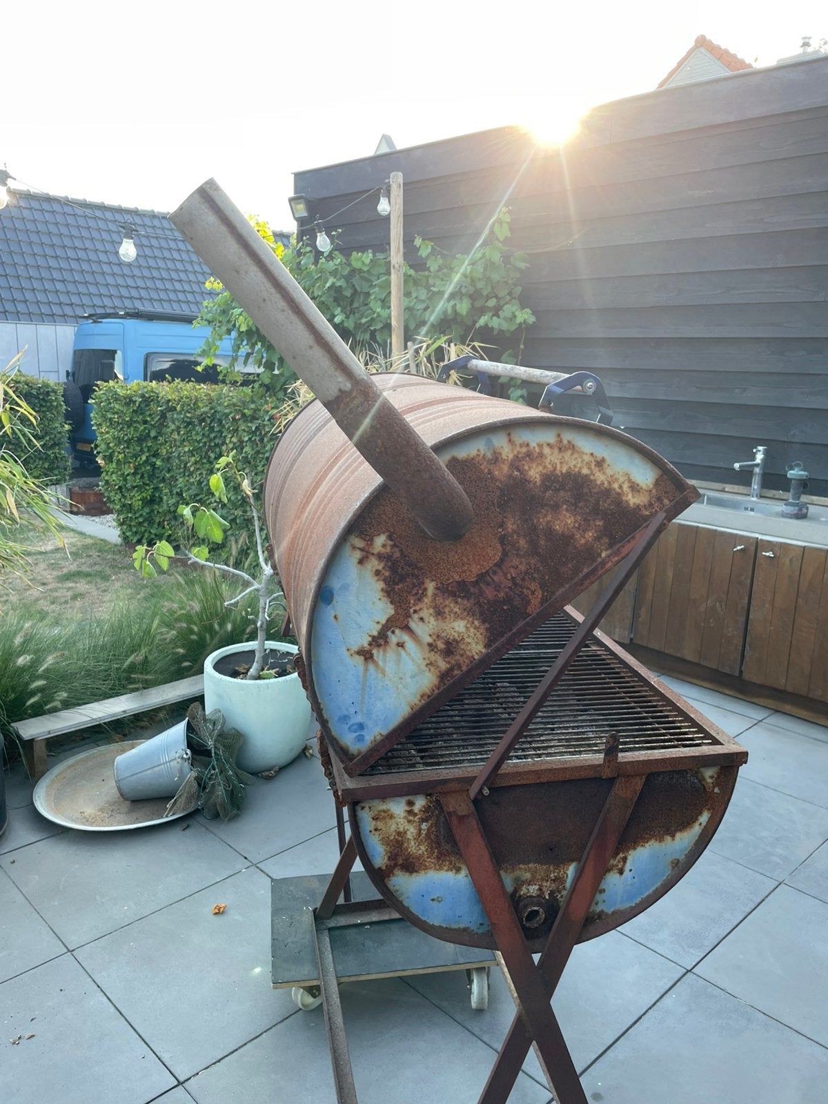 Bbq, Ophalen, Zo goed als nieuw