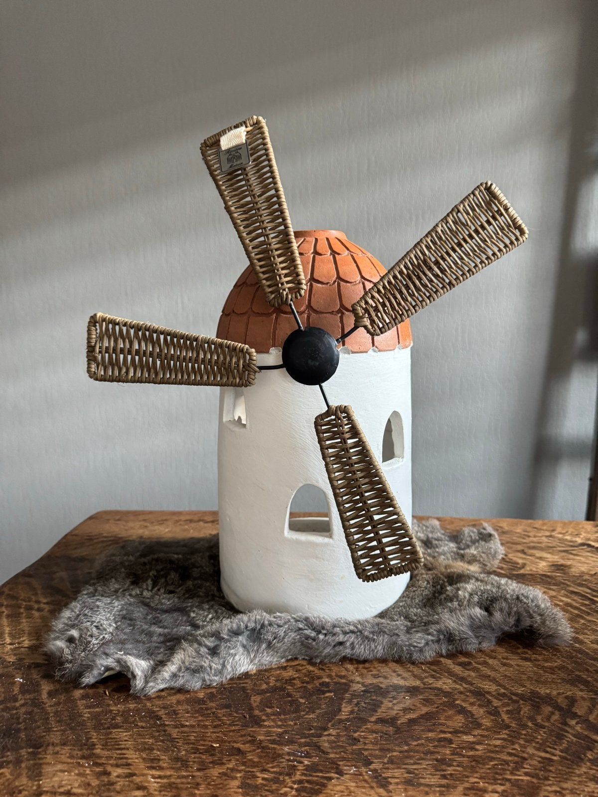 Rivièra Maison Limited Edition Molen, Ophalen, Wit, Steen/keramiek, Landelijk