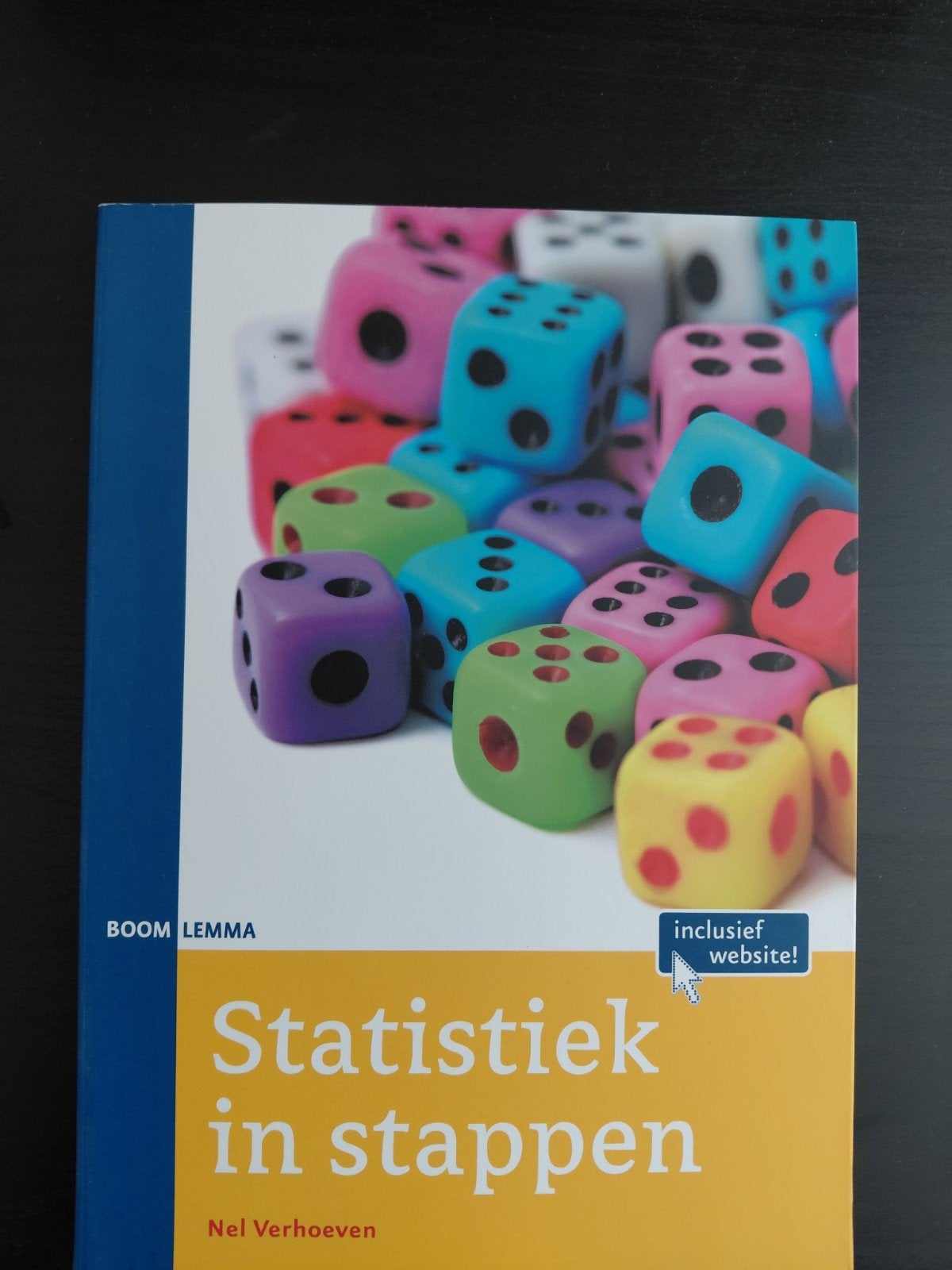 Statistiek in stappen - Nel Verhoeven (ongebruikt), Nieuw, Nel Verhoeven, Beta, HBO