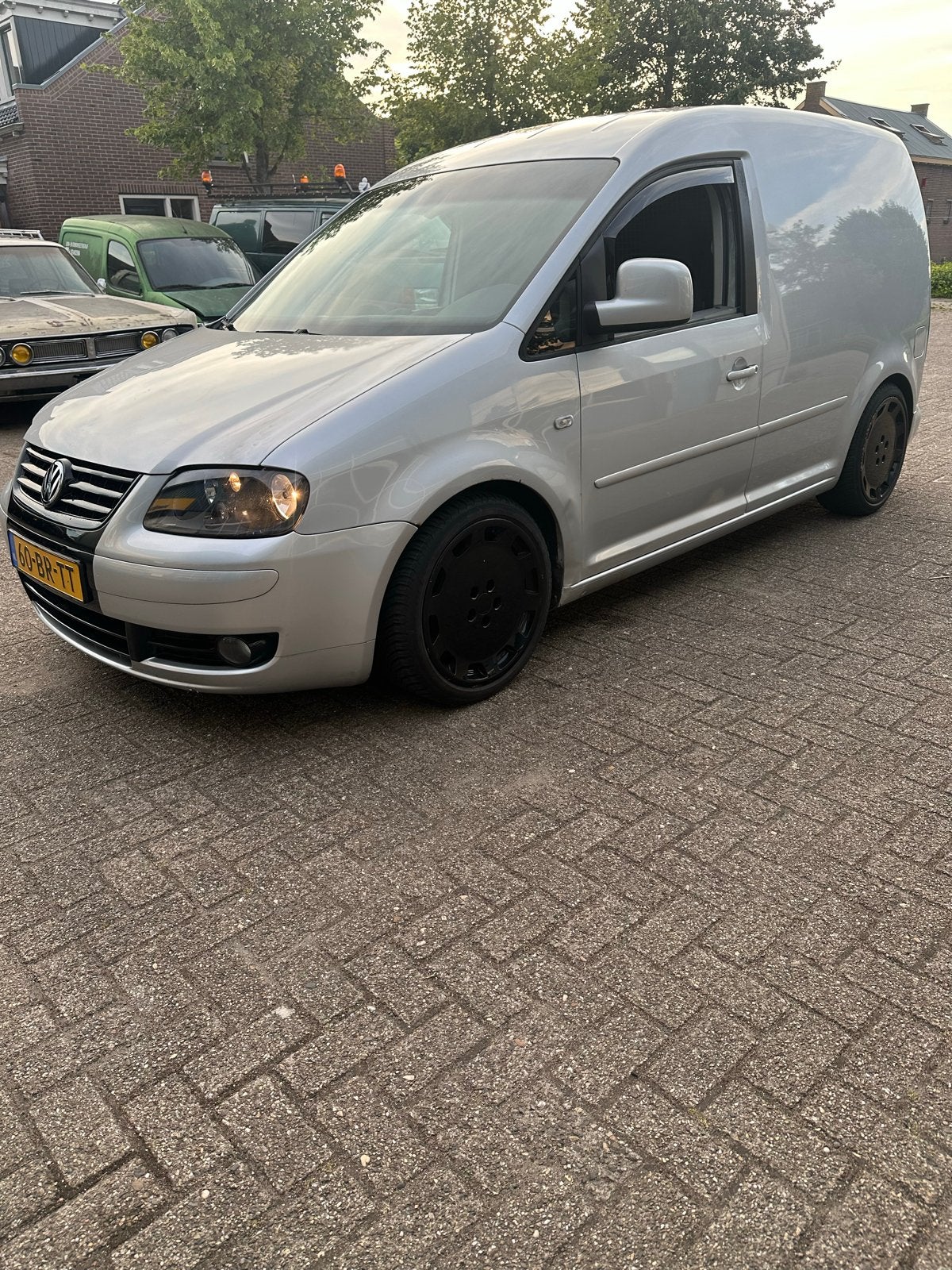 5x112 VW Audi Wielen met All Season Banden - 18 inch, Ophalen, 18 inch, Banden en Velgen, All Season