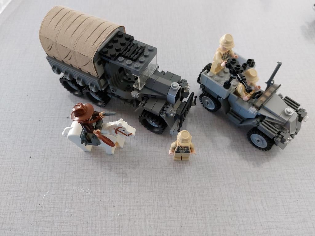 Lego Indiana Jones 7622, Ophalen of Verzenden, Zo goed als nieuw, Complete set, Lego