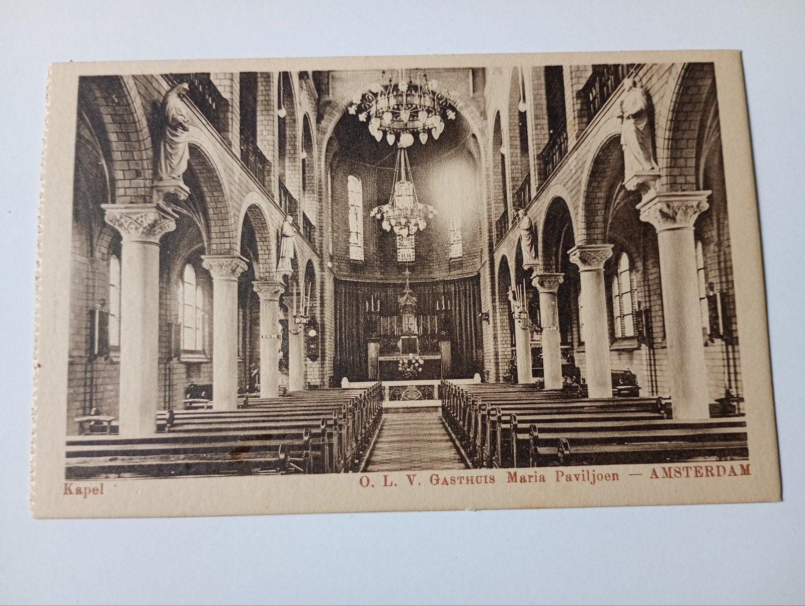 Amsterdam Oost Ziekenhuis OLVG, Ophalen of Verzenden, Voor 1920, Ongelopen, Noord-Holland