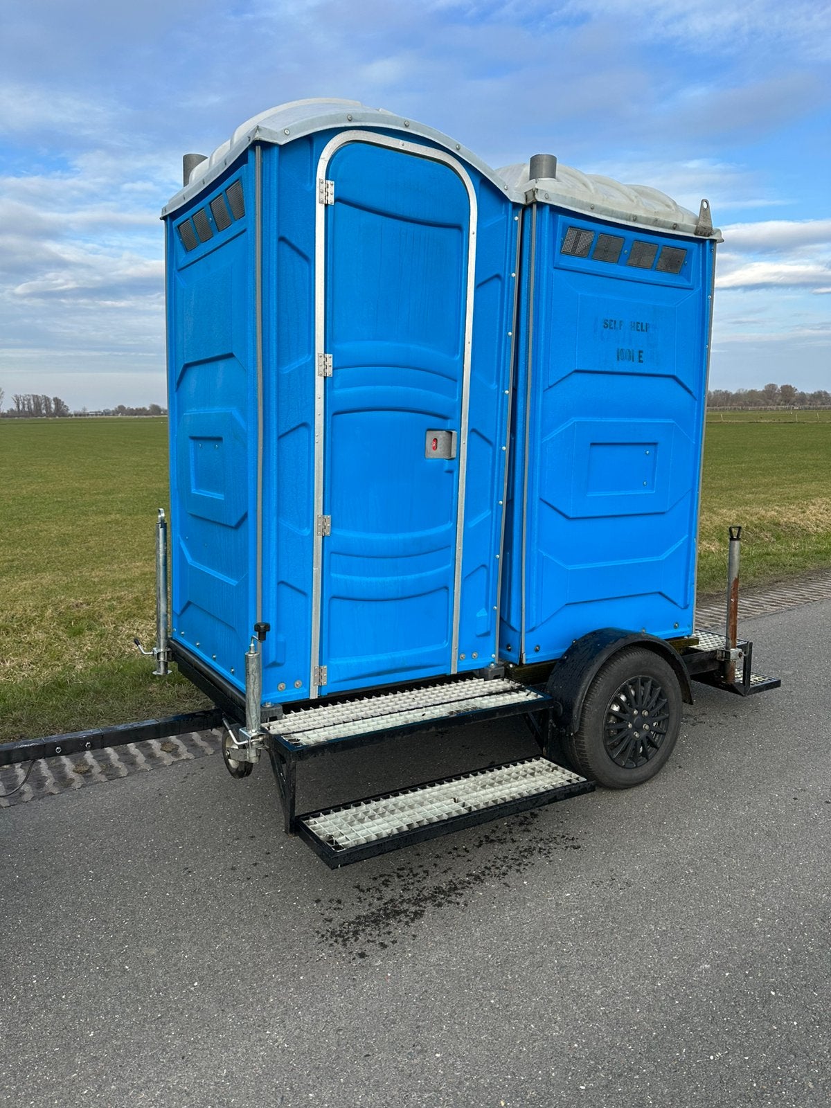 Dixi aanhanger, Ophalen, Zo goed als nieuw