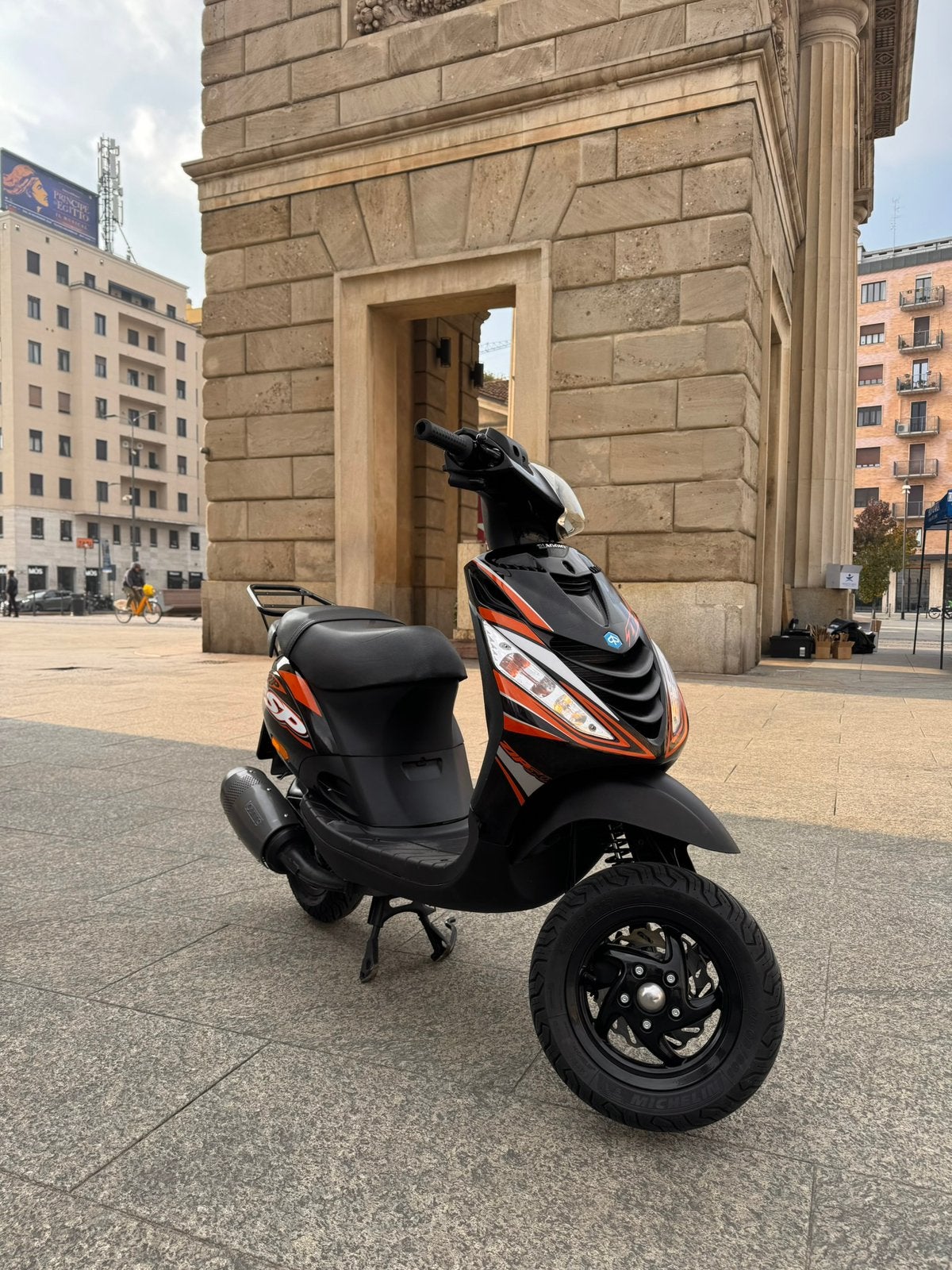 Piaggio zip 180cc A1 swingarm onderdelen, Ophalen, Zo goed als nieuw, Blok, Piaggio