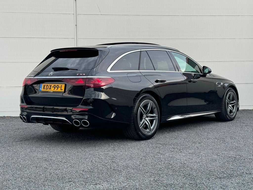 Mercedes-Benz E-klasse Estate AMG 53 4MATIC+ 612 PK fab gara, Auto's, Automaat, Gebruikt, Euro 6, Plug-in hybride
