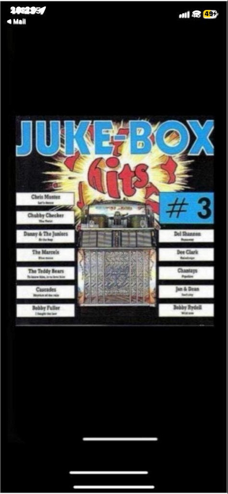 Juke-Box Hits #3 CD - Diverse Artiesten, Gebruikt, Ophalen of Verzenden, Verzamelalbum, Pop