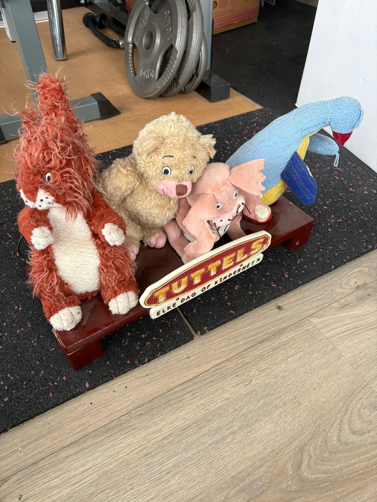 Tuttels Kindernet origineel bewegend display,muziek,zeldzaam, Verzenden, Zo goed als nieuw, Overige typen