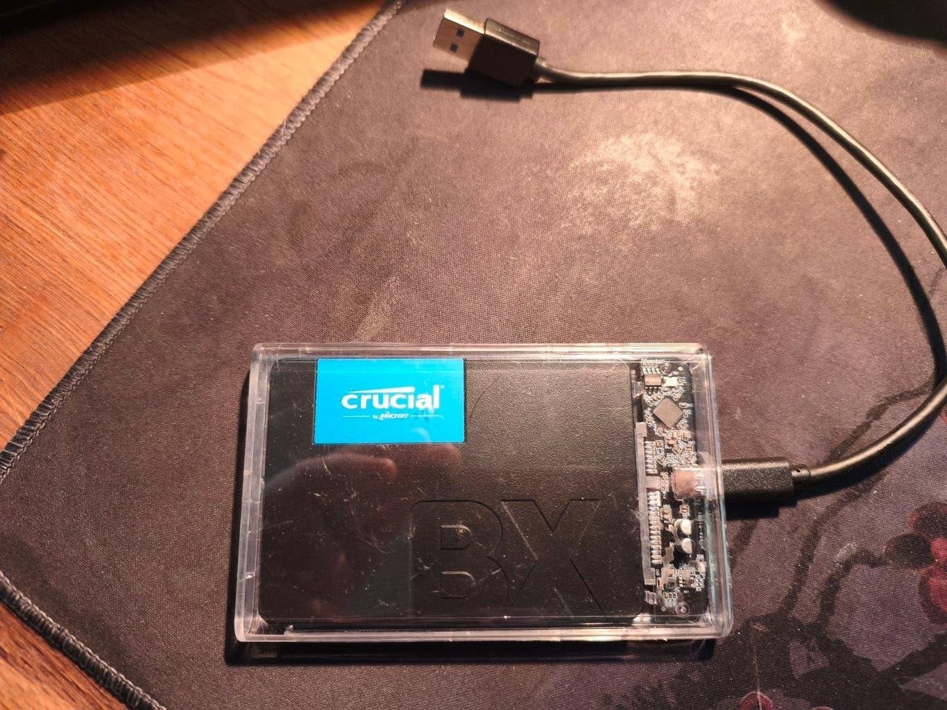 1 Tb SSD Externe schijf, Computers en Software, Harde schijven, Intern, SSD, Ophalen of Verzenden, Zo goed als nieuw