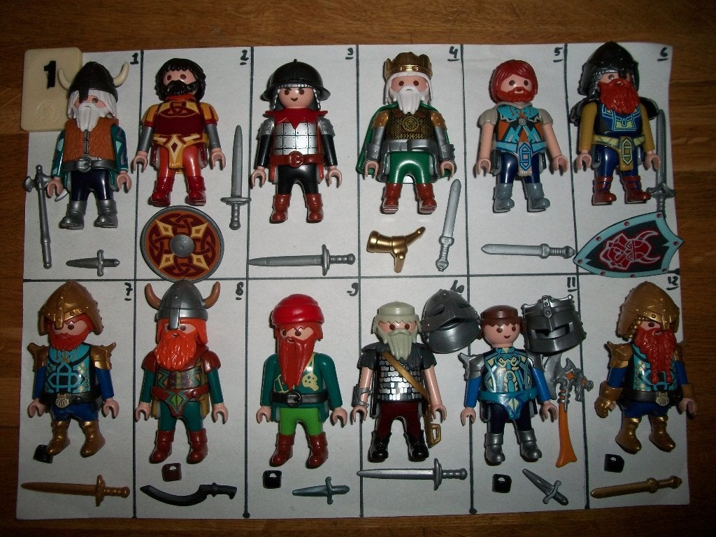 dwergridders NIEUW, Kinderen en Baby's, Speelgoed | Playmobil, Ophalen, Nieuw, Complete set, Figuren