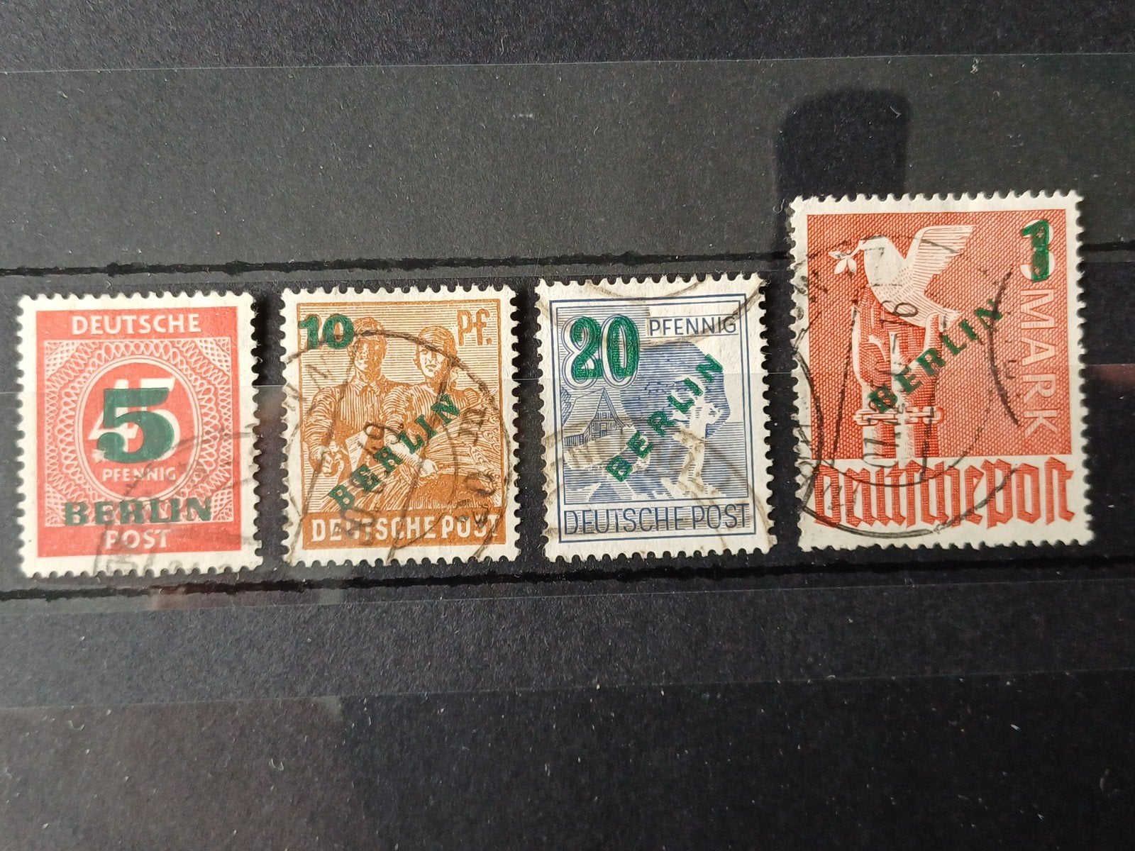 Berlijn 64-67 gestempeld, Ophalen of Verzenden, Overige periodes, Gestempeld