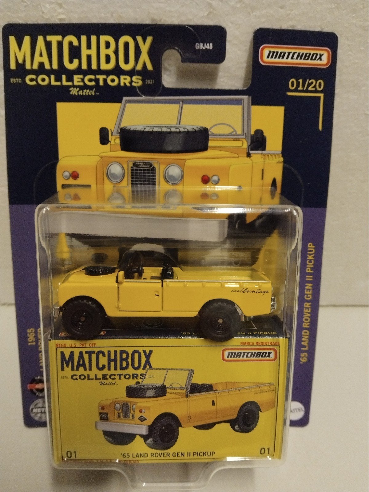 Matchbox Collectors Land Rover convertible e.a 3INCH, Ophalen of Verzenden, Zo goed als nieuw, Auto, Matchbox