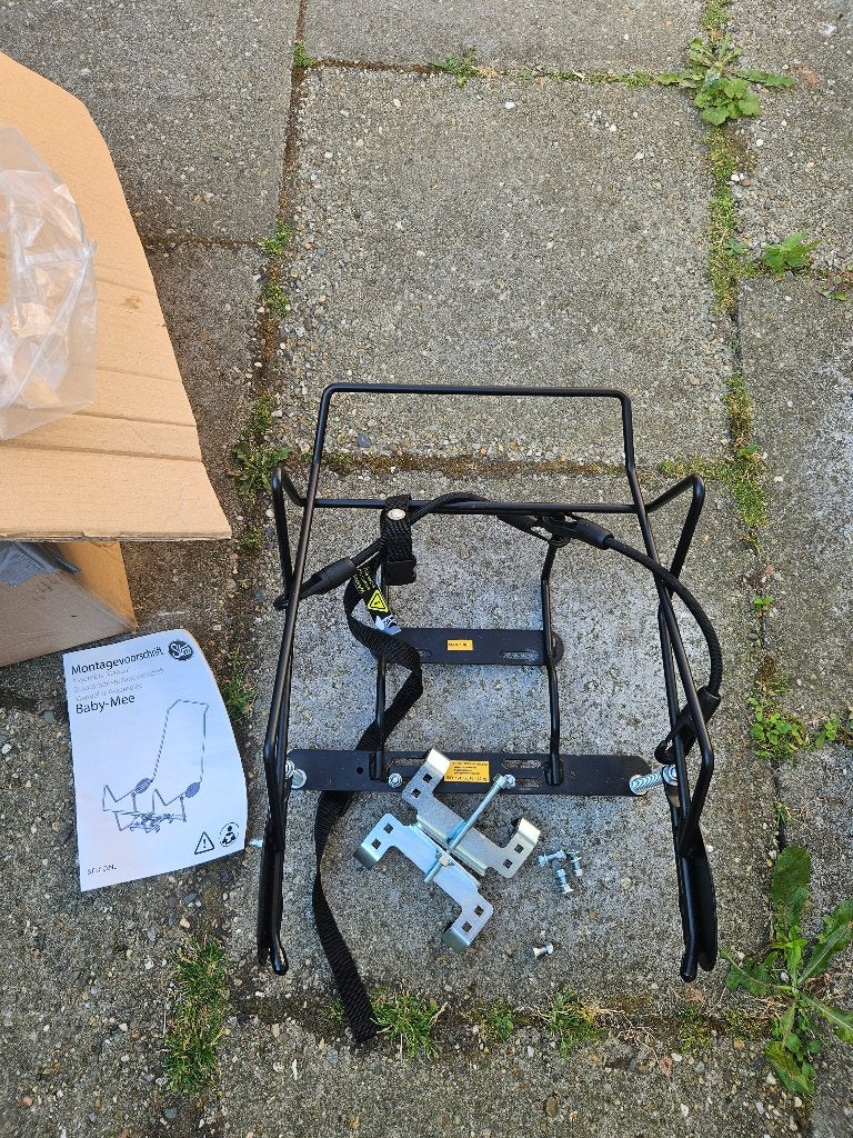 Maxi cosi drager steco fiets, Fietsen en Brommers, Fietsaccessoires | Fietsstoeltjes, Achterzitje, Nieuw, Steco, Ophalen