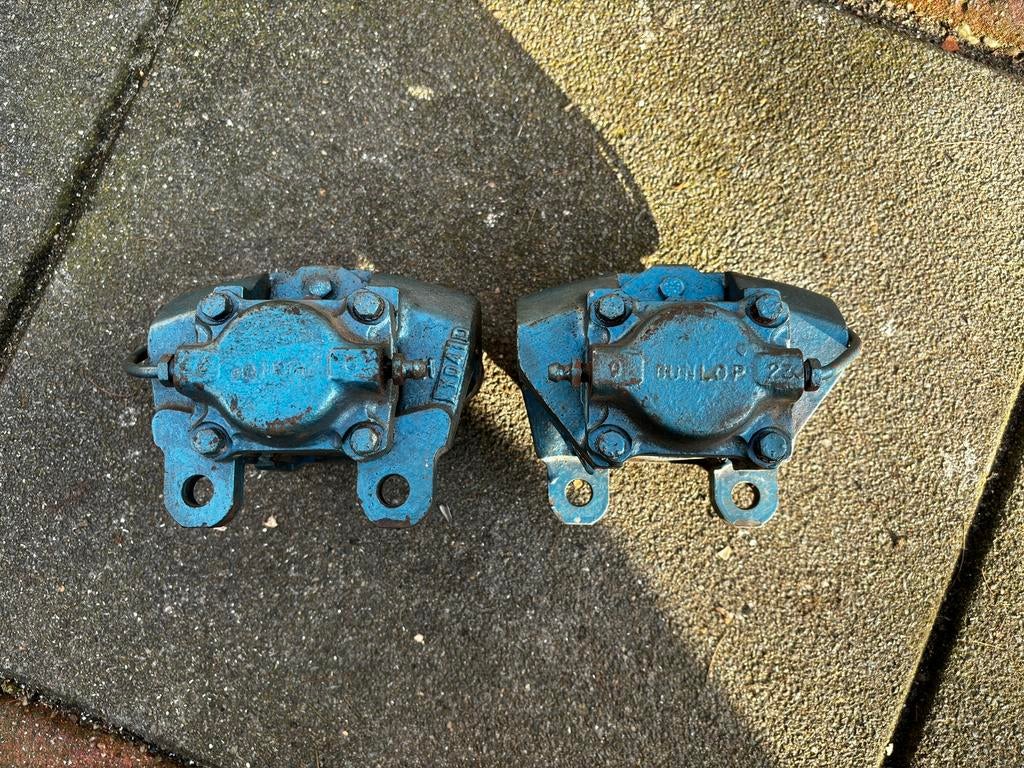 Lancia Fulvia remmen Dunlop 4 remklauwen + handrem, Ophalen, Gebruikt, Lancia