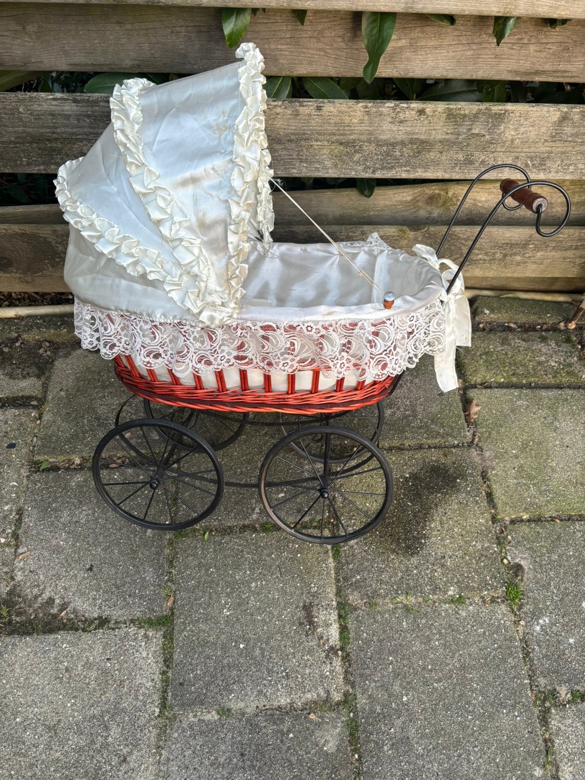 Antieke kinderwagen poppenwagen nu 25 euro decoratie, Ophalen of Verzenden