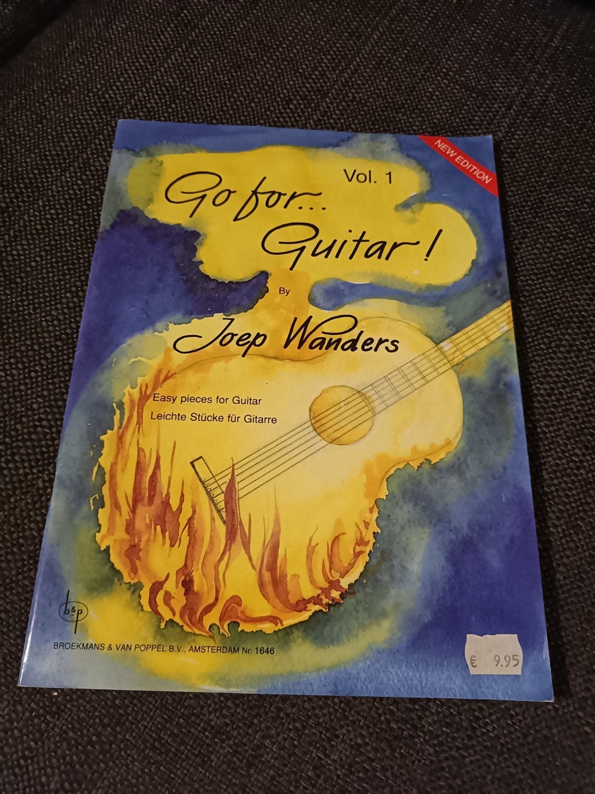 Go for... Guitar! Vol. 1 - Joep Wanders (Nieuwe Editie), Gitaar, Klassiek, Les of Cursus, Ophalen of Verzenden