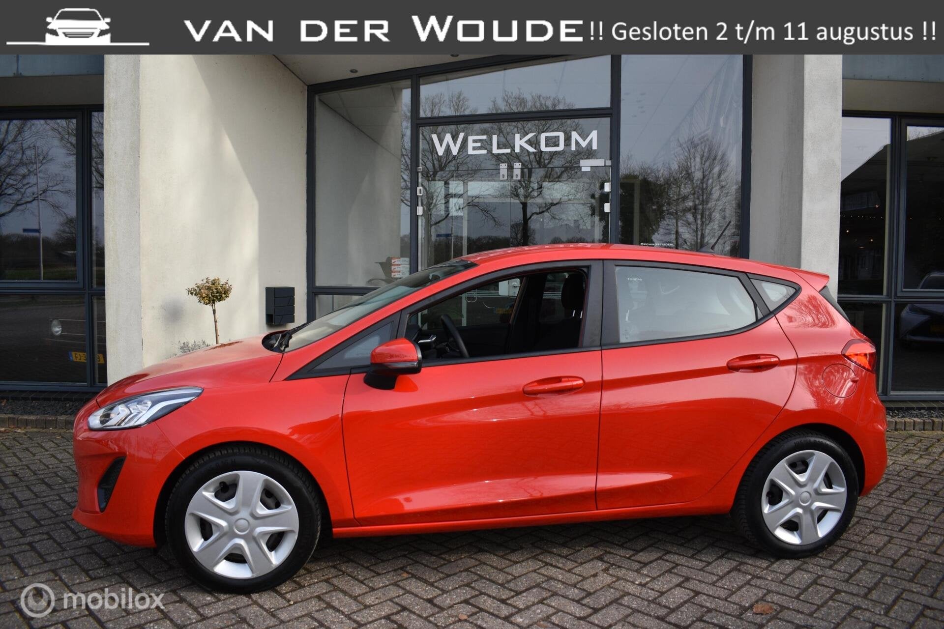 Ford Fiesta 1.0 EcoBoost Connected 5DRS, 2020|LED|Airco|Mooi, Voorwielaandrijving, 94 pk, Stof, Euro 6
