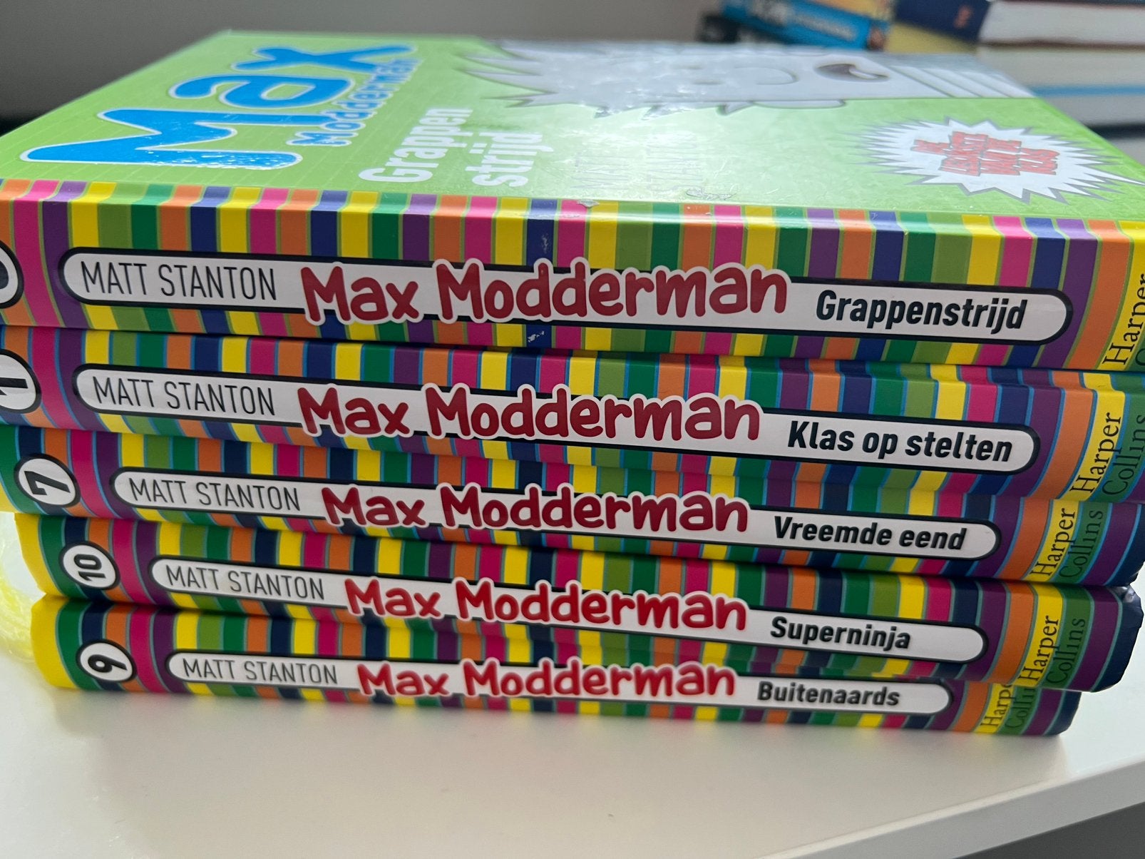 Max modderman, Boeken, Ophalen, Zo goed als nieuw
