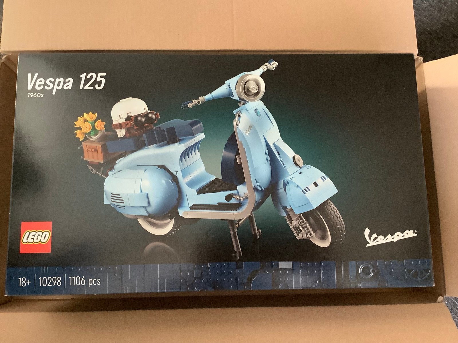 Nieuw LEGO Vespa 125 Scooter 10298, Ophalen, Nieuw, Ongeopend/sealed, Lego