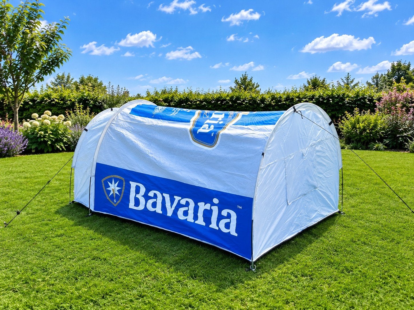 Bavaria Tent - Ideaal voor festivals en kamperen, Caravans en Kamperen, Ophalen of Verzenden, Nieuw, Tot en met 2