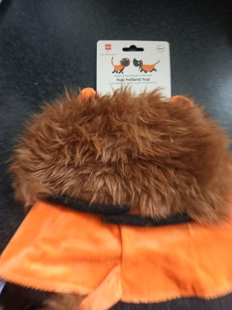 Nieuw WK verkleedpakkie voor Sieppie en Takkie, Kinderen en Baby's, Speelgoed | Knuffels en Pluche, Oranje, Hema, Overige typen