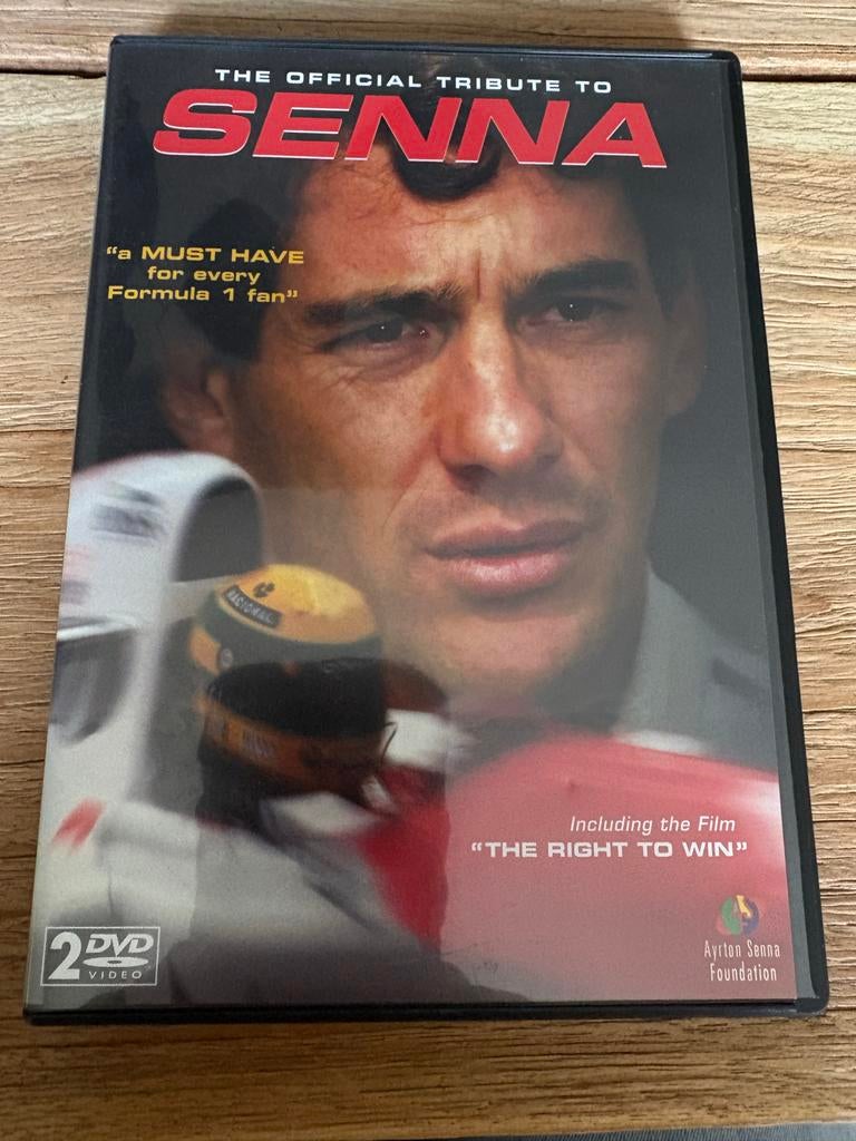 2 DVD: The Official Tribute to Senna (2004) - Formule 1, Alle leeftijden, Ophalen of Verzenden, Zo goed als nieuw, Boxset