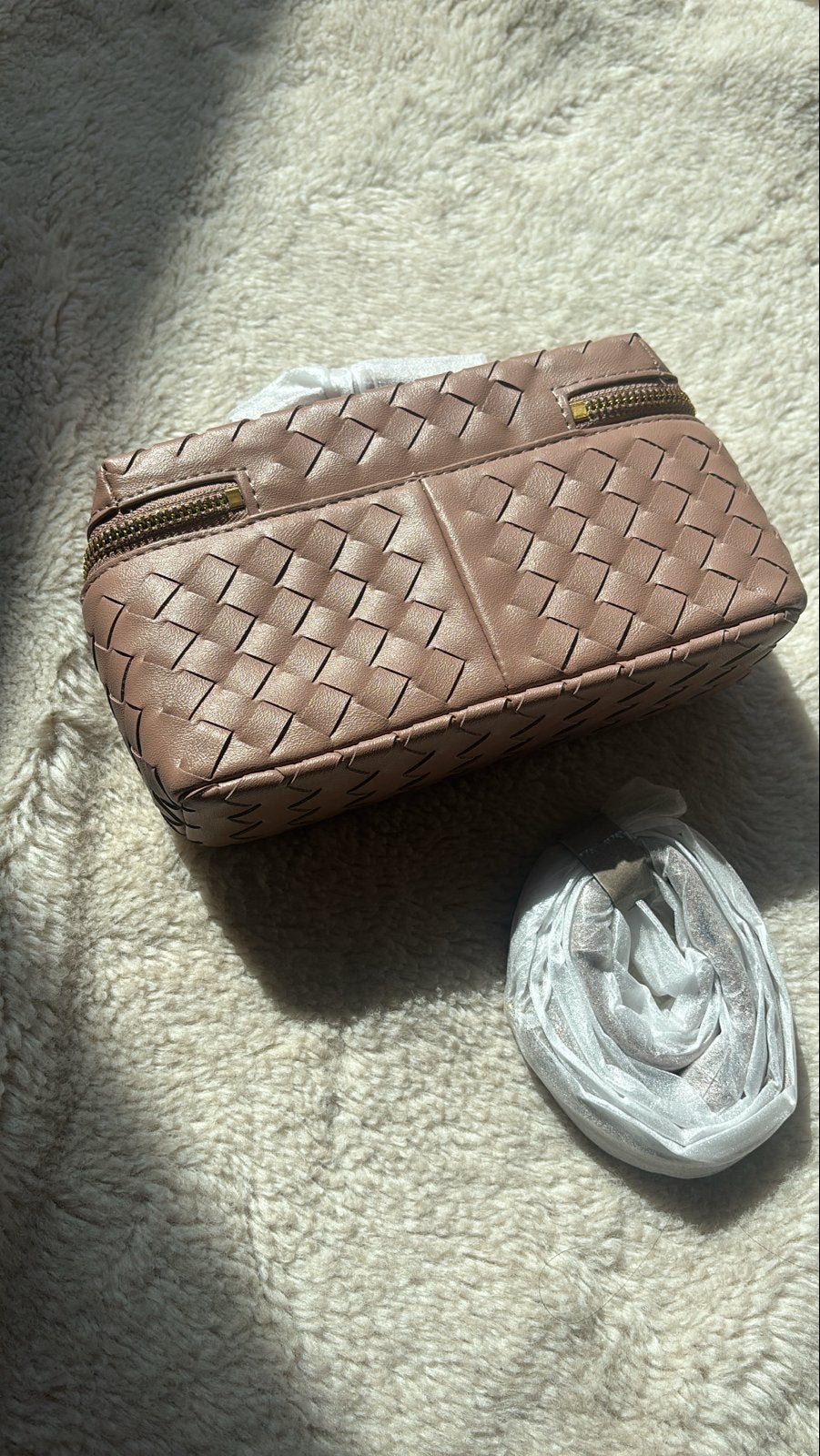 Bottega Veneta stijl tasje - Nieuw, Ophalen of Verzenden, Nieuw, Bruin, Avondtasje