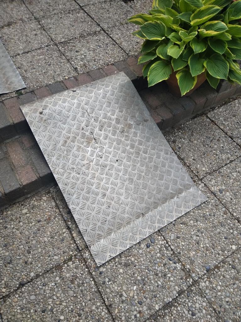 Oprijplaat aluminium, Doe-het-zelf en Verbouw, Ophalen