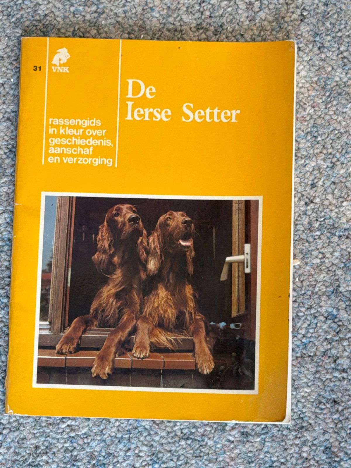 De Ierse Setter - Rassengids VNK, Boeken, Ophalen of Verzenden, Gelezen, Honden