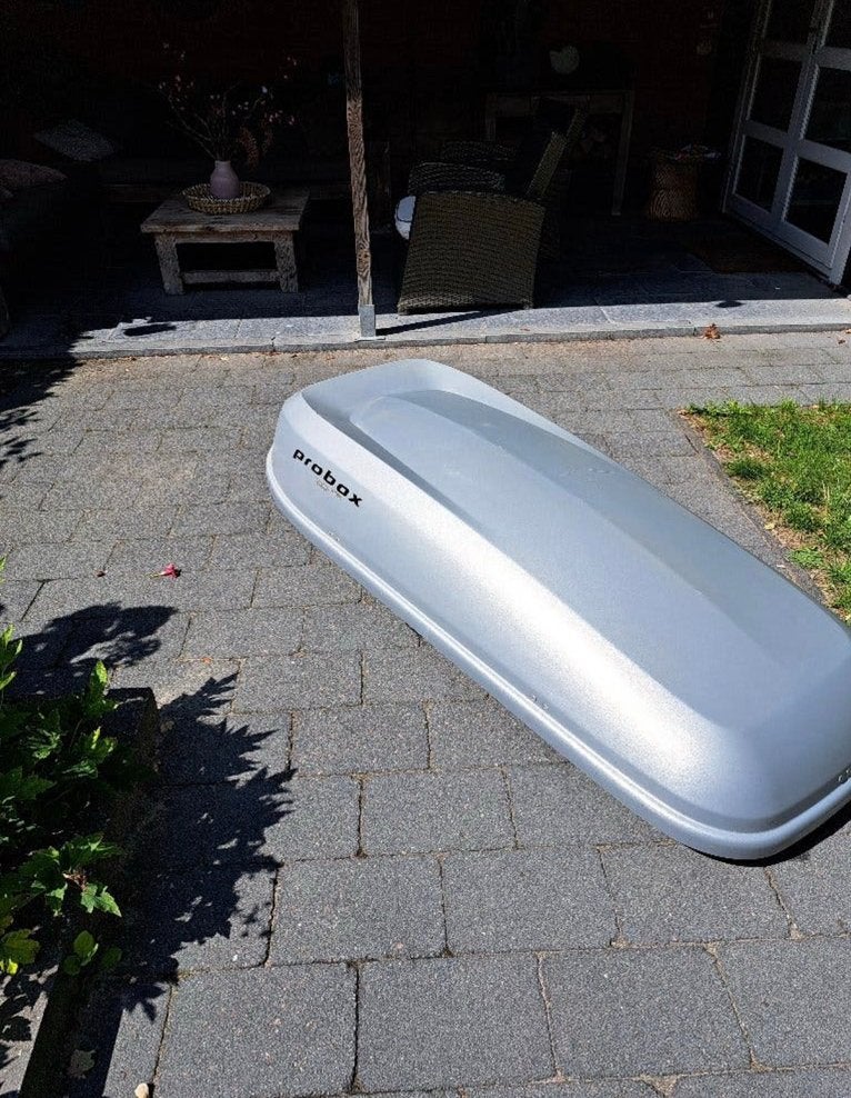 HAPRO PROBOX 460 DAKKOFFER - stevig & ruim 390 liter, Auto diversen, Dakkoffers, Ophalen, Zo goed als nieuw