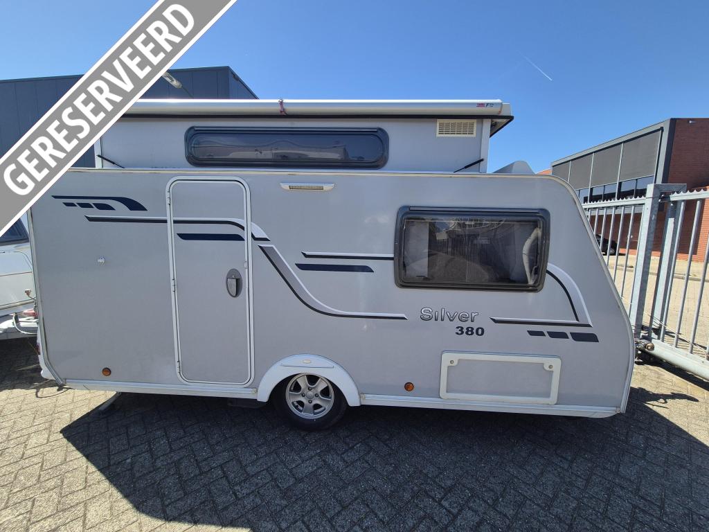 Trigano Silver 380 TSL 2013 Luifel, mover, Caravans en Kamperen, Caravans, Standaardzit, Trigano, 750 - 1000 kg, Particulier
