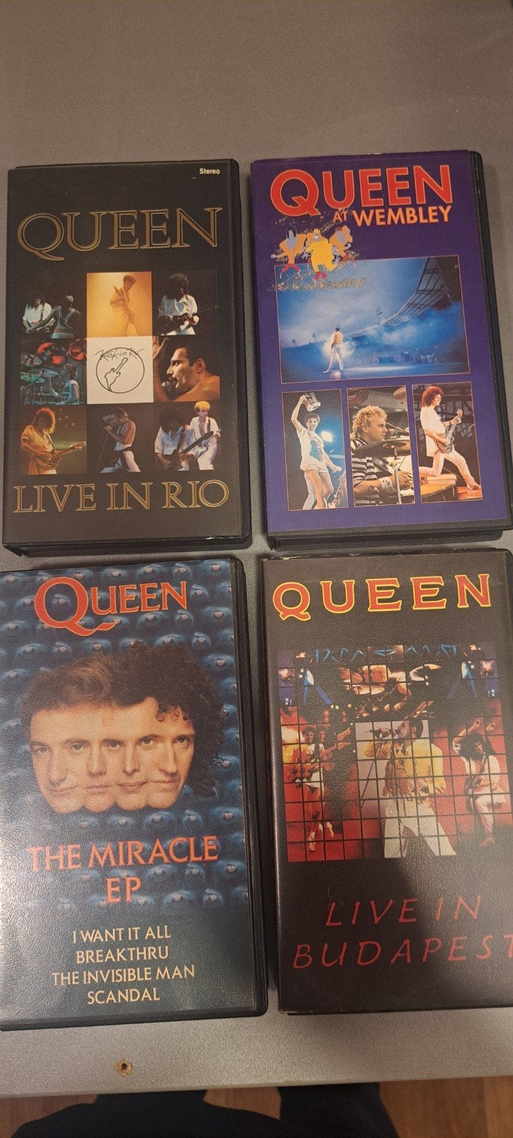 QUEEN  4 x, Alle leeftijden, Ophalen of Verzenden, Zo goed als nieuw