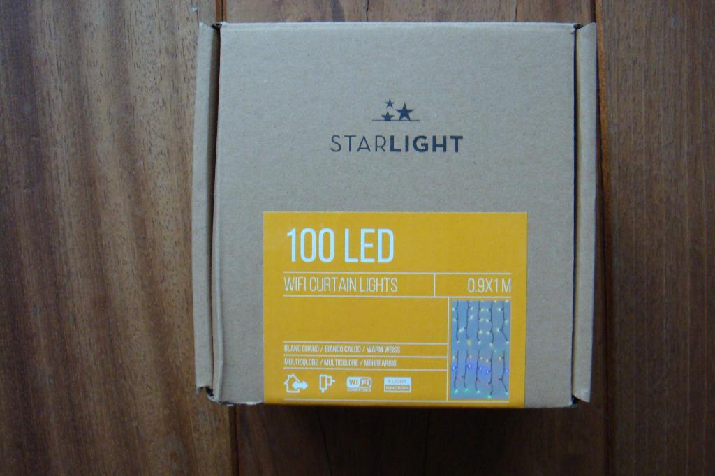 Starlight kerst lampjes gordijn 0,9 x 1 M NIEUW €4,95, Diversen, Ophalen of Verzenden, Nieuw