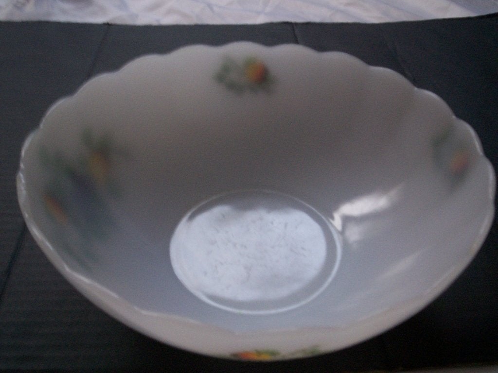 Glazen KOM arcopal hardglas decoraties 22½x9 cm. Fruitschaal, Ophalen of Verzenden, Gebruikt
