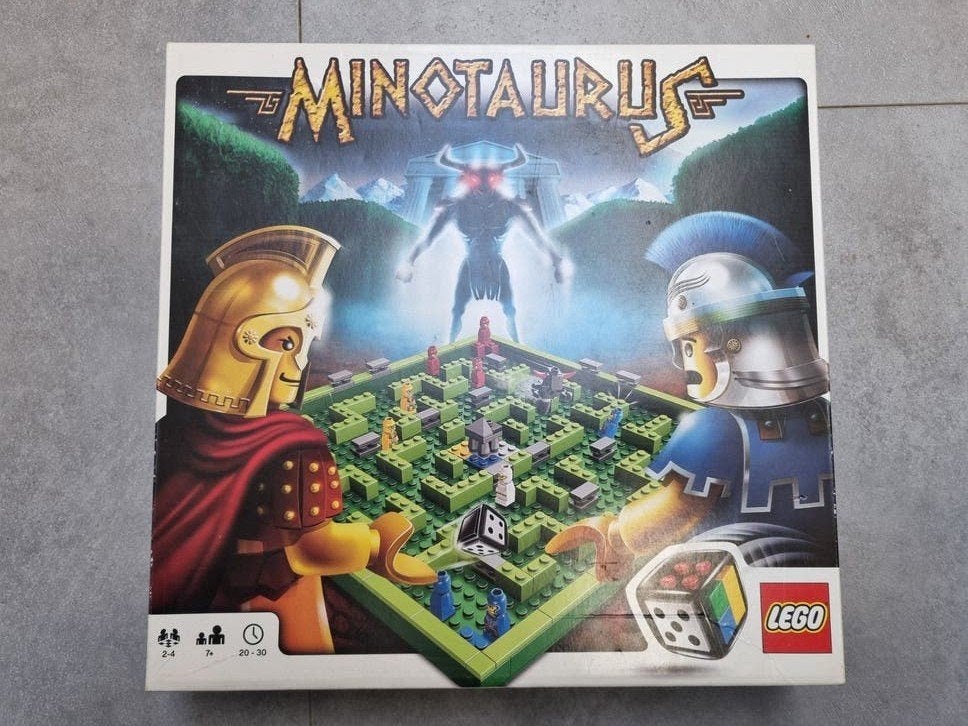 LEGO Minotaurus bordspel 3841, Hobby en Vrije tijd, Ophalen of Verzenden, Gebruikt, LEGO