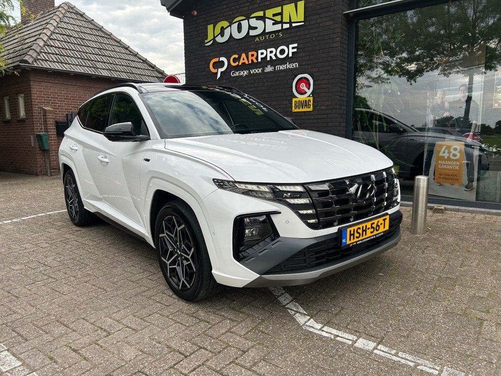 Hyundai TUCSON 1.6 T-GDI N LINE SKY, Auto's, Hyundai, Automaat, 1350 kg, Gebruikt, 4 cilinders