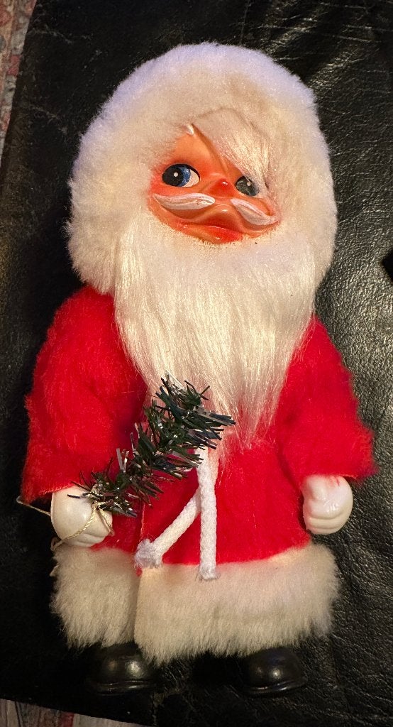 Vintage Kerstman met kersttak vermoedelijk uit Hongarije, Diversen, Kerst, Ophalen, Zo goed als nieuw