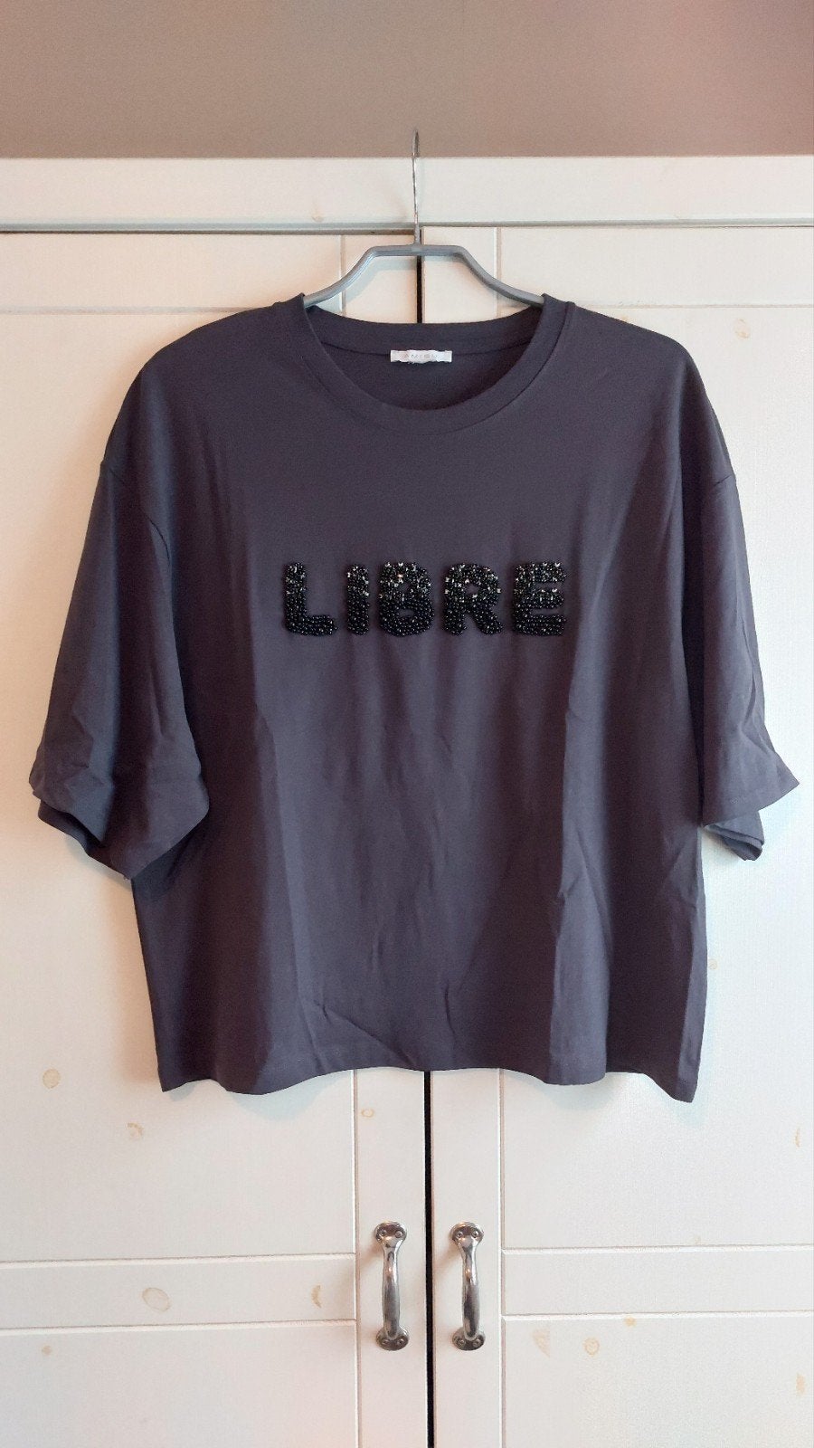 Amisu New Yorker shirt maat XL, Verzenden, Maat 46/48 (XL) of groter, Zo goed als nieuw, Korte mouw