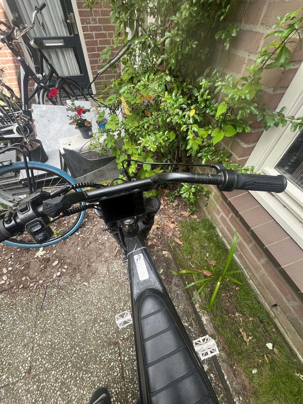 Fatbike wheelie project met 2 accu's - rem moet gemaakt, Ophalen, Gebruikt, 50 km per accu of meer, Overige merken