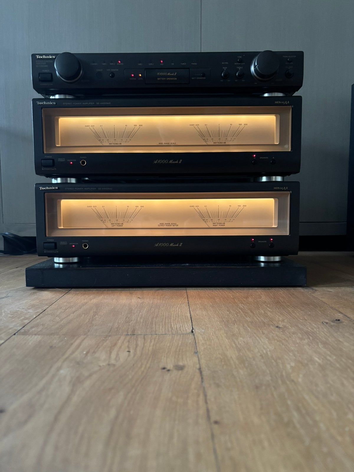 1x TECHNICS SUC1000mk2 &    2x SEA1000mk2, Ophalen of Verzenden, Zo goed als nieuw, Overige merken