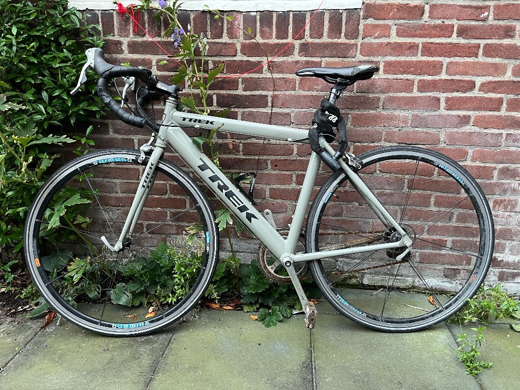 Trek racefiets opknapper frame maat 54, 28 inch, Gebruikt, Velgrem, Aluminium